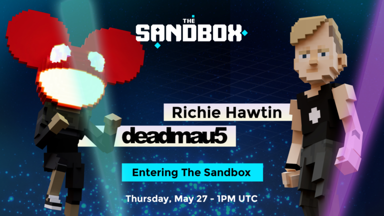 The Sandbox accueillera Richie Hawtin et Deadmau5 dans le cadre d’une nouvelle collaboration métaverse.