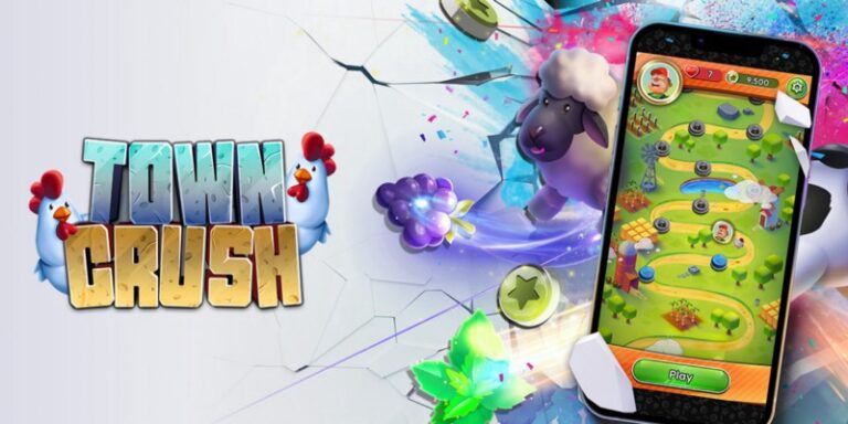 Présentation de Town Crush, le jeu de test de la chaîne Gala