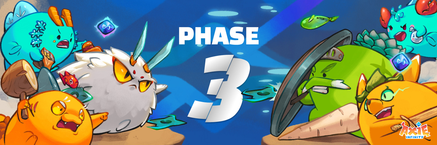 Axie Origin Phase 3 banner