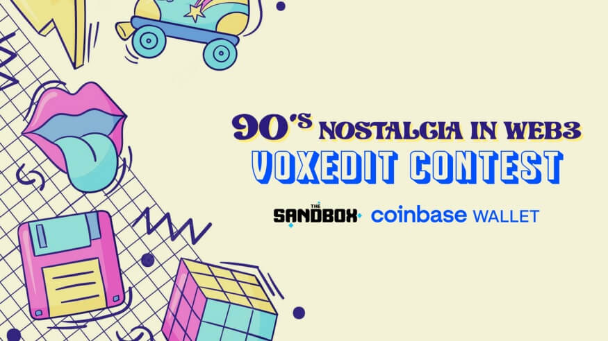 The Sandbox - Nostalgie des années 90 dans le concours Web3 VoxEdit