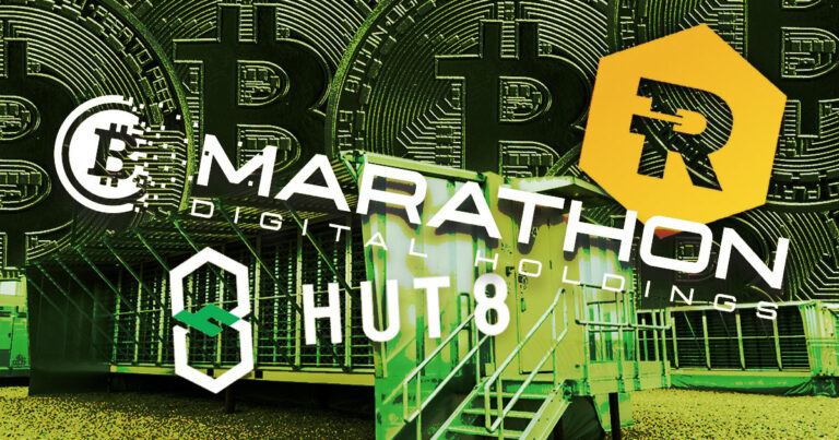 Hut8, Riot et Marathon augmentent leurs avoirs en BTC en novembre après de fortes baisses