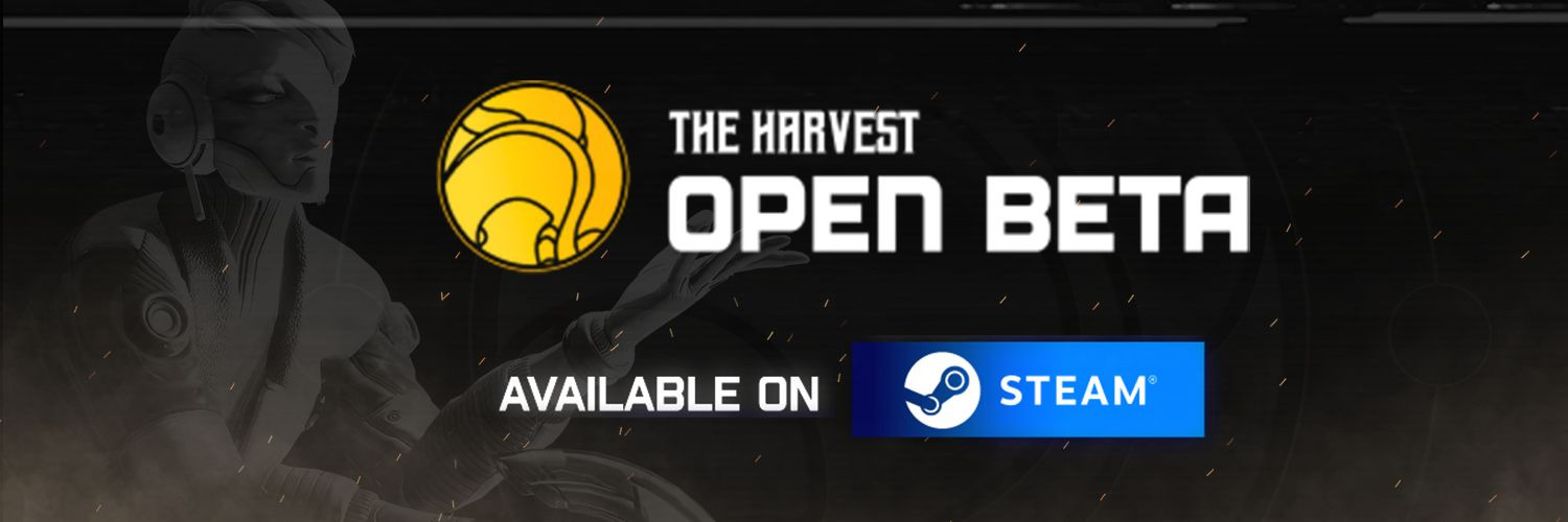 The Harvest open beta banner