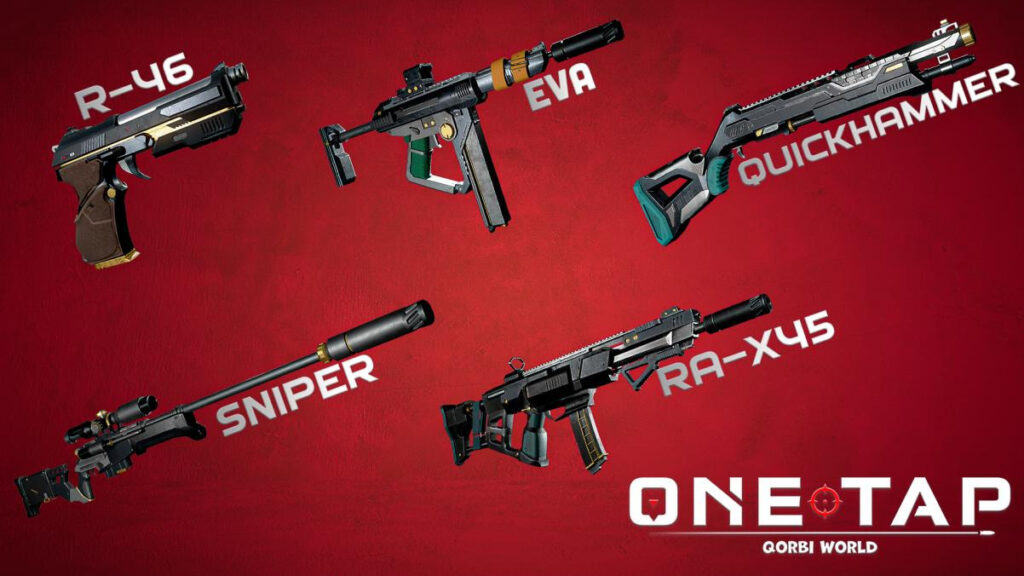 armes pour One Tap alpha