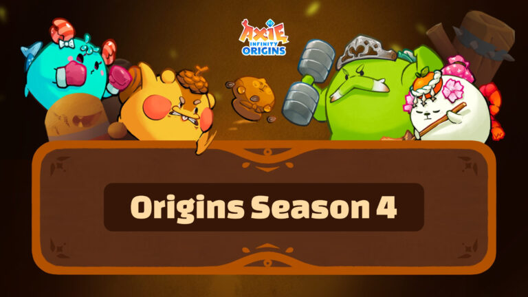 Axie Origins Saison 4 améliore l’expérience du nouveau joueur