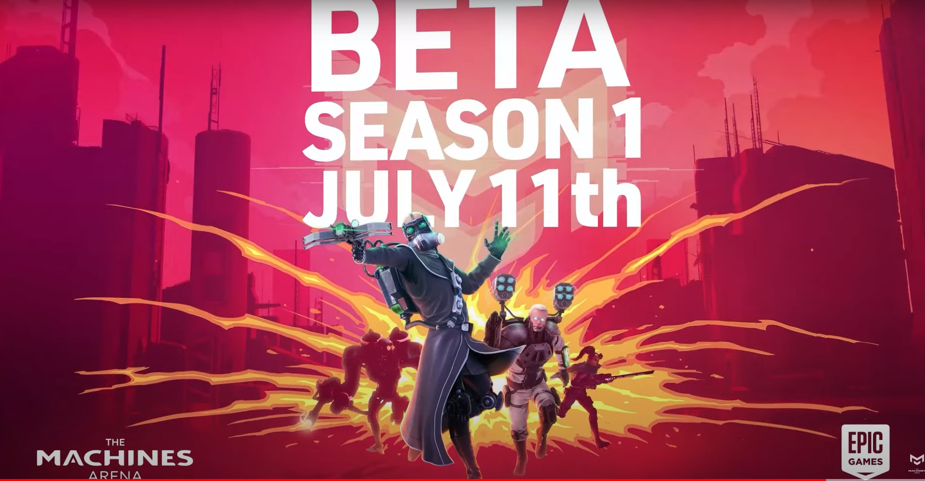 The Machines Arena beta season one banner