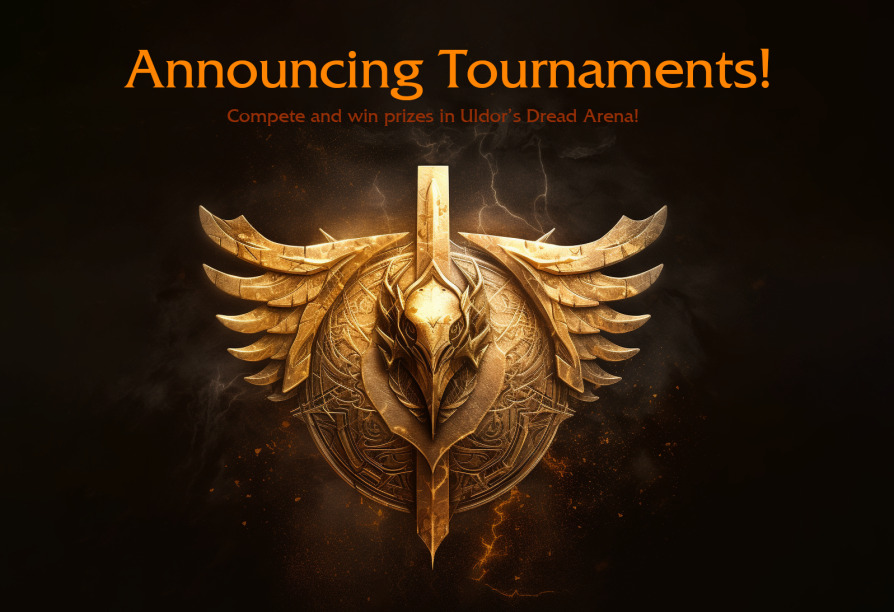 Dread Arena tournaments banner