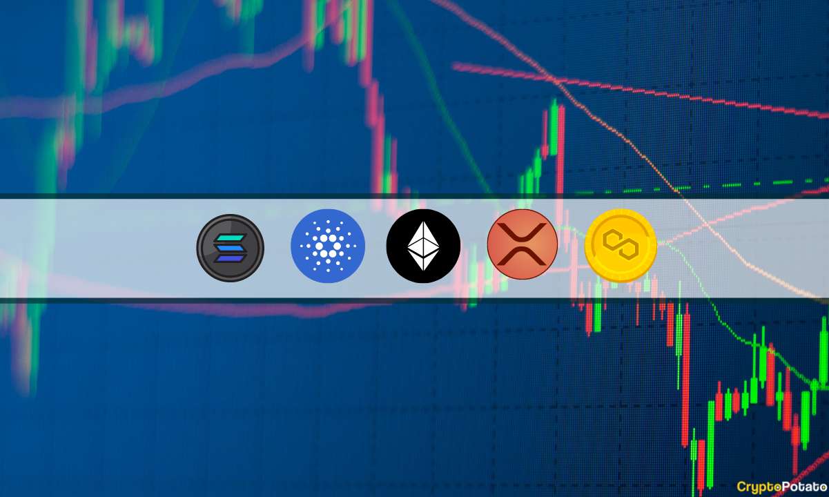 ETH, XRP, ADA, SOL et MATIC