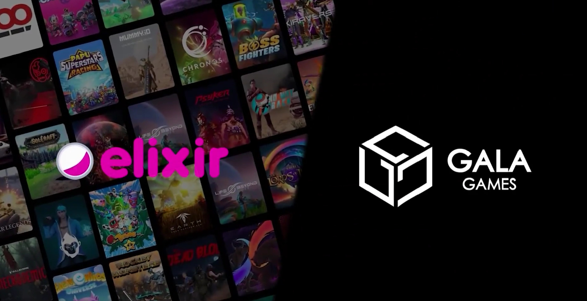 Elixir Gala Games banner