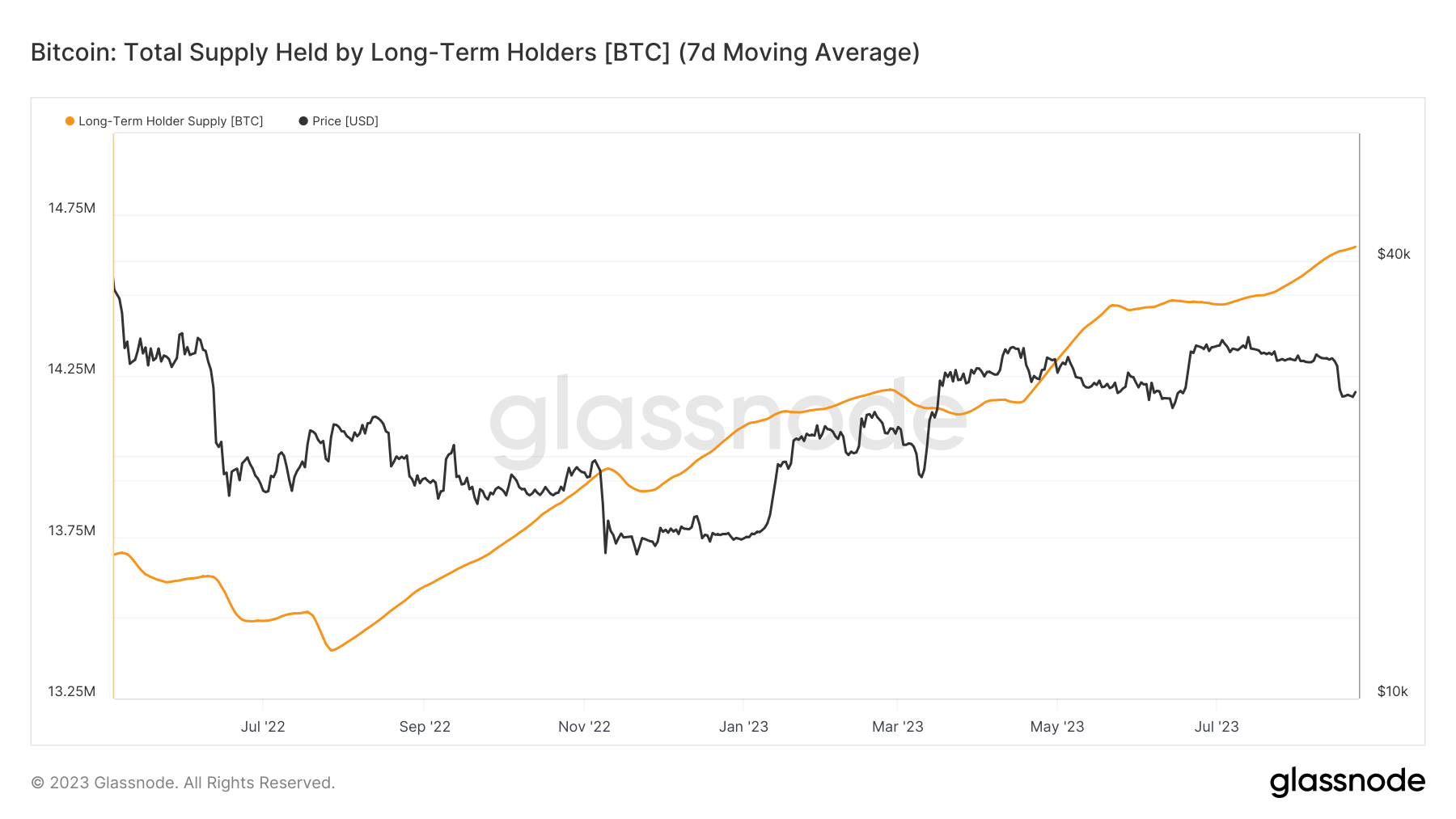 détenteur de bitcoin à long terme 