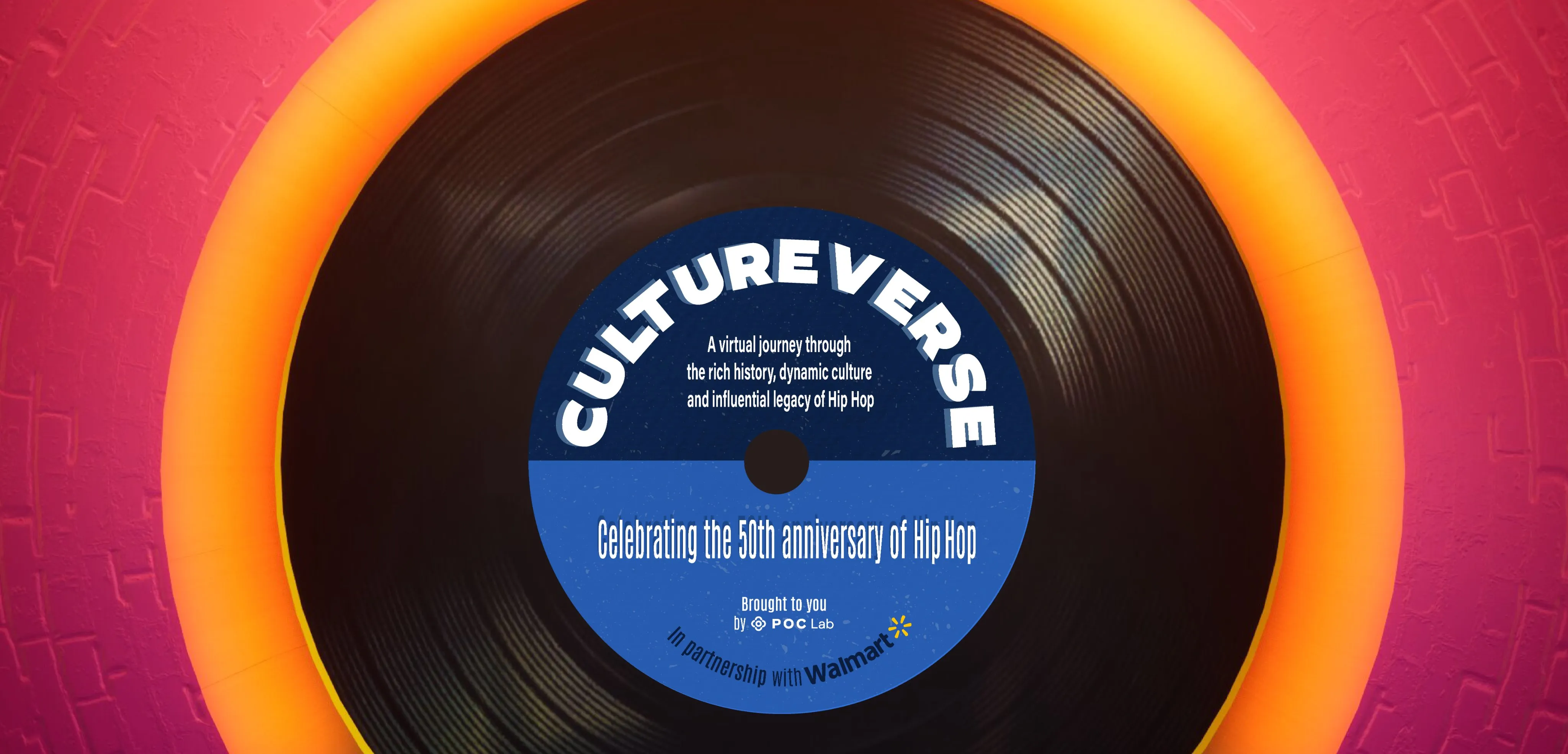 affiche d'annonce pour POC Labs Cultureverse