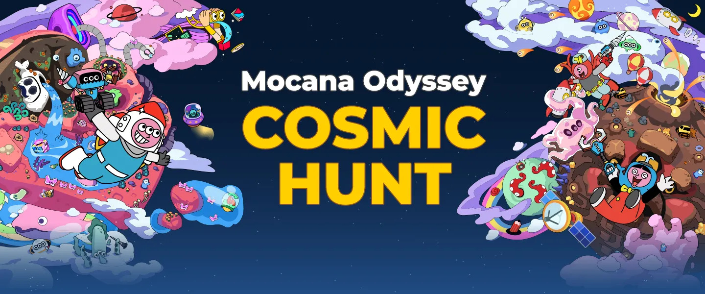 Mocaverse cosmic hunt banner