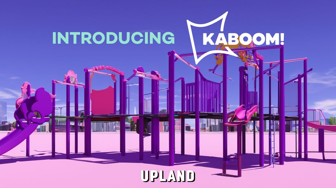 Upland KABOOM banner