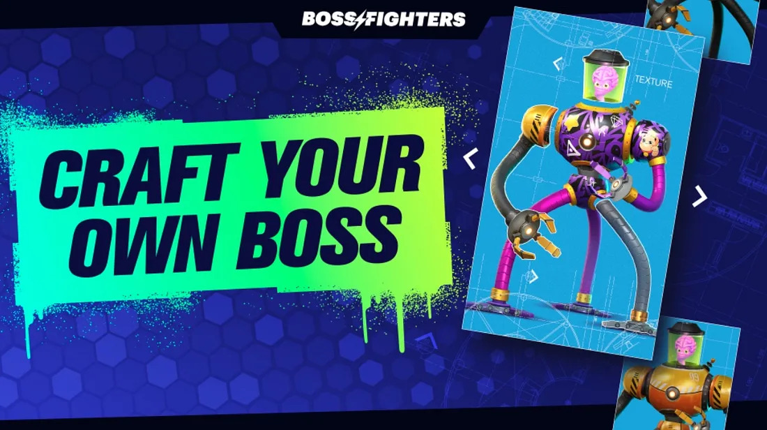 Boss Fighters Boss skin design banner