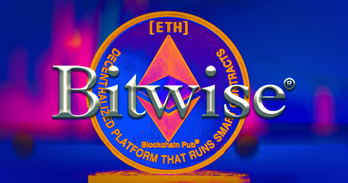 Bitwise joins growing list of Ethereum ETF managers