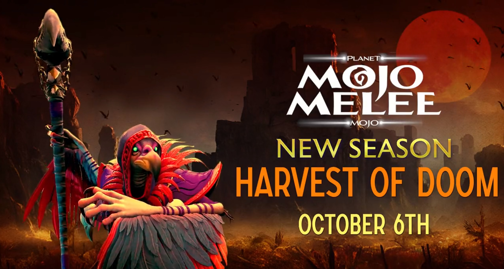 Mojo Melee Harvest of Doom banner