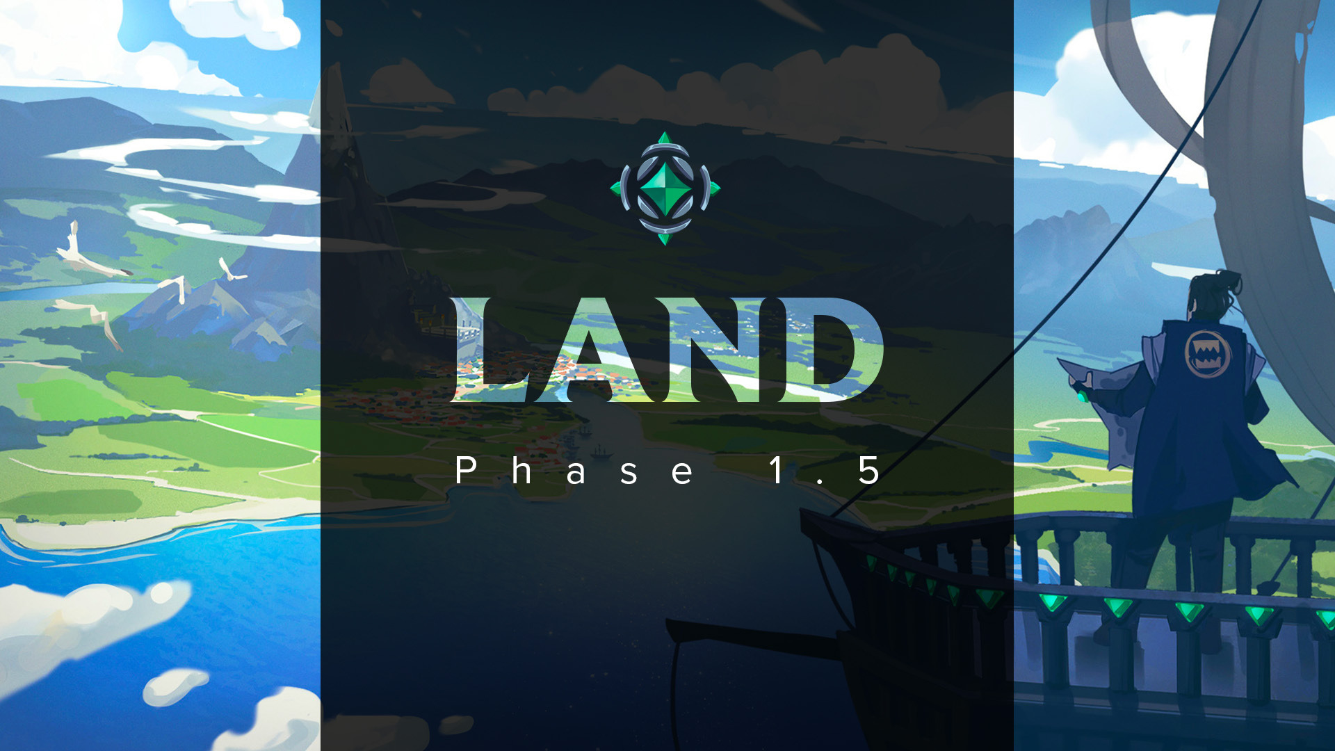 Splinterlands 1.5 land banner