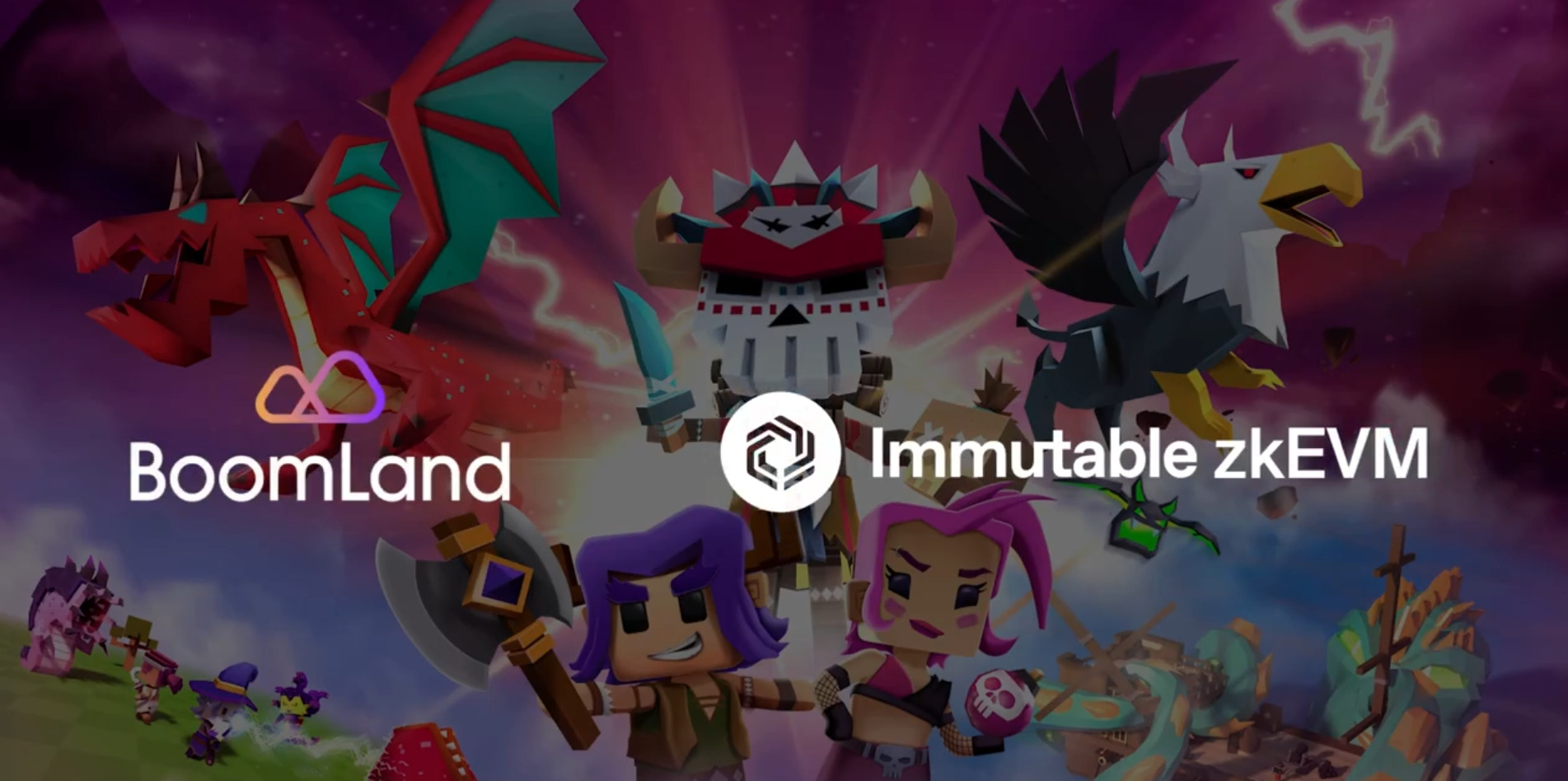 Boomland Immutable zkEVM banner