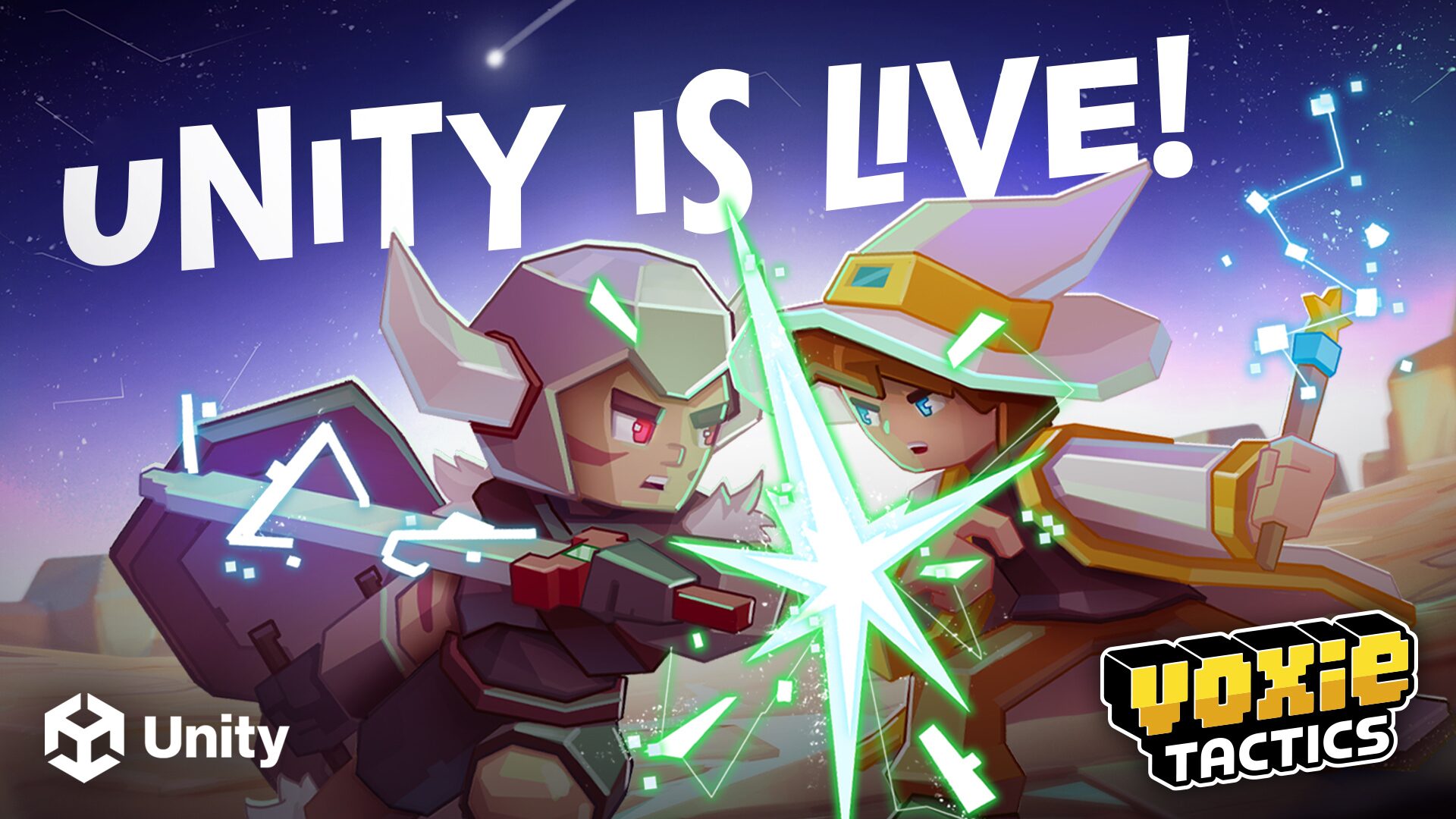 Voxie Tactics Unity banner