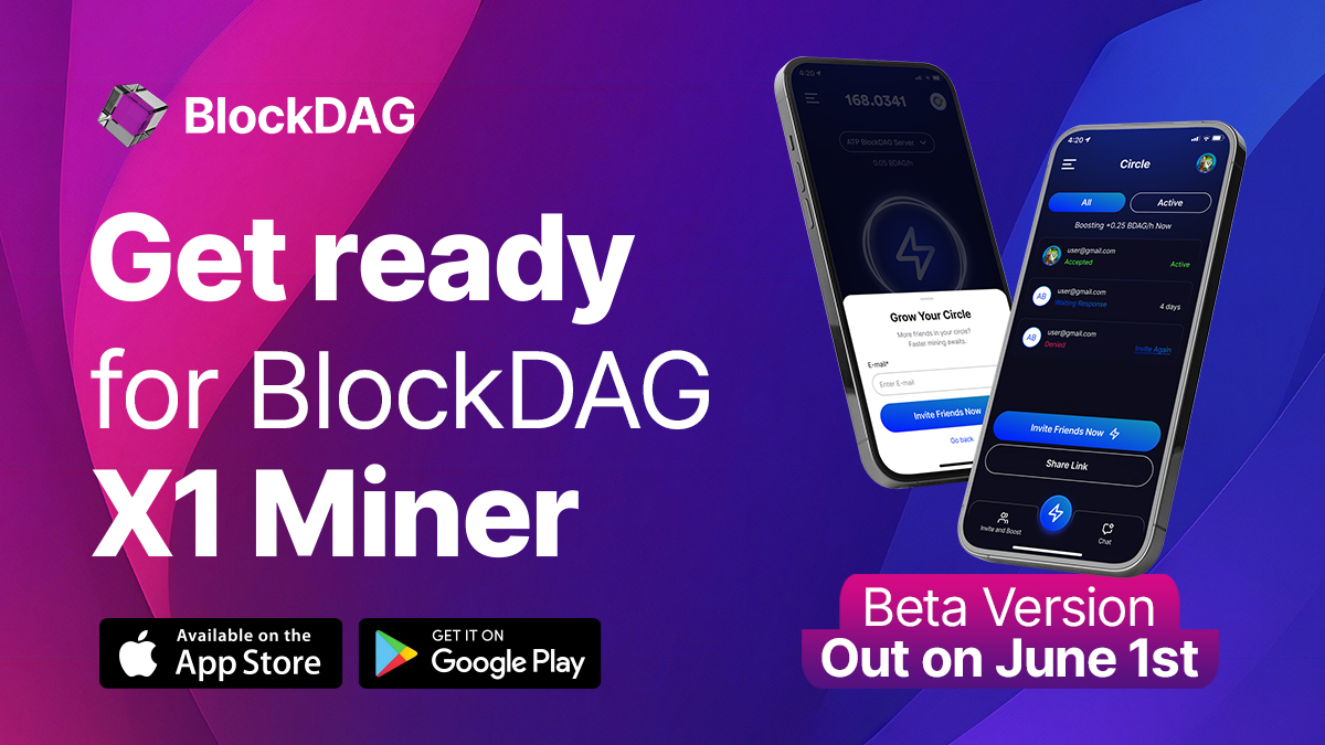 L'application innovante BlockDAG X1 Miner sera lancée le 1er juin