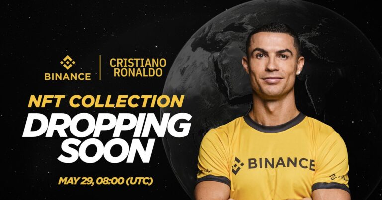 Cristiano Ronaldo lance la quatrième collection NFT avec Binance