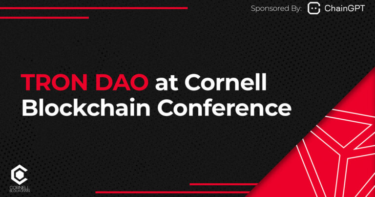 TRON DAO à la conférence Cornell Blockchain