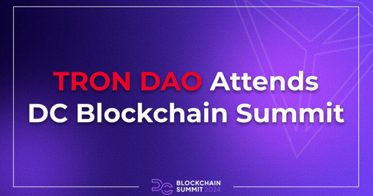 TRON DAO au DC Blockchain Summit