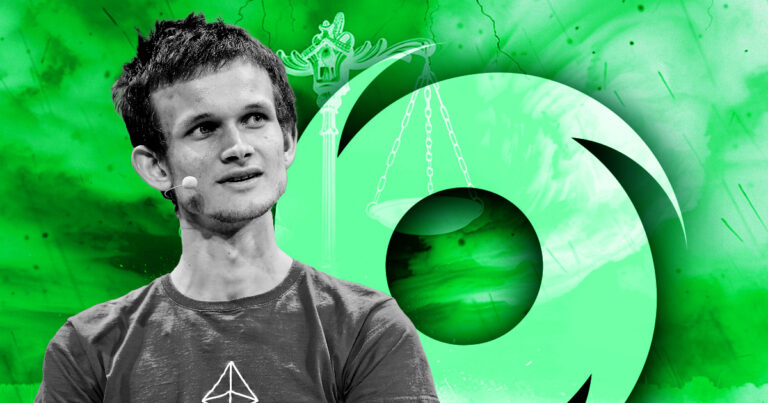 Vitalik Buterin fait don de plus de 100 000 $ à la défense juridique des développeurs de Tornado Cash