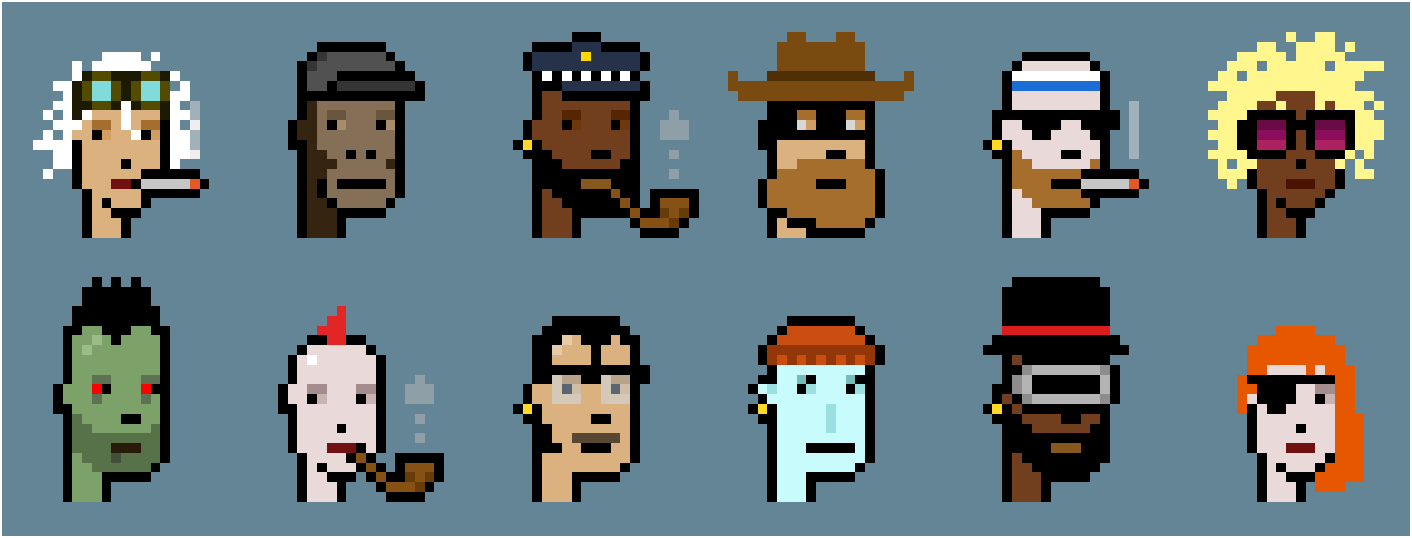 CryptoPunks : 2,8 milliards de dollars de chiffre d'affaires