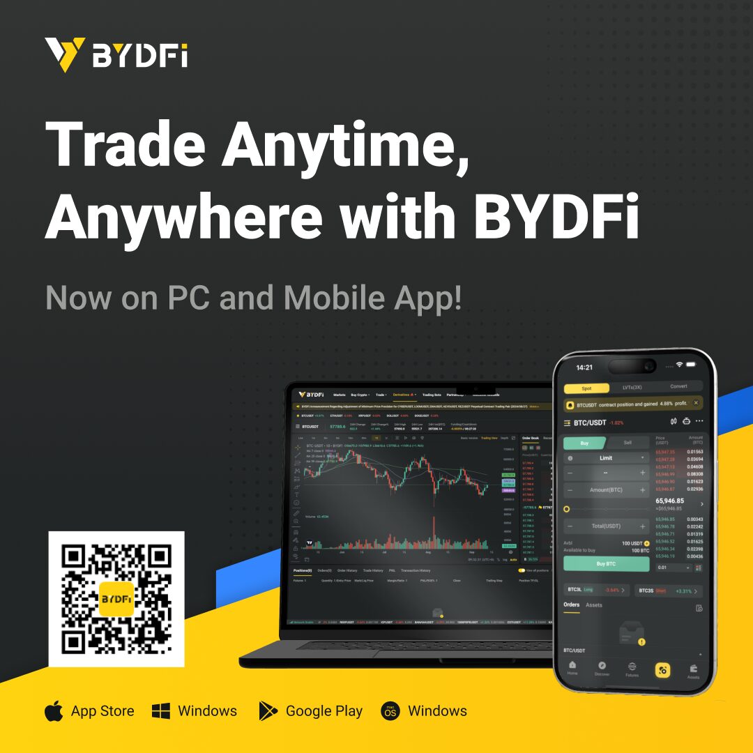 BYDFi Pays disponibles et KYC